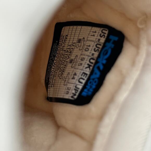 HOKA Men's 10 Women's 11 ORA PRIMO Vanilla Clog Slide 1141570 VLV - Picture 7 of 7